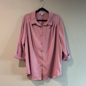 Last chance! Only Necessities Mauve Blouse